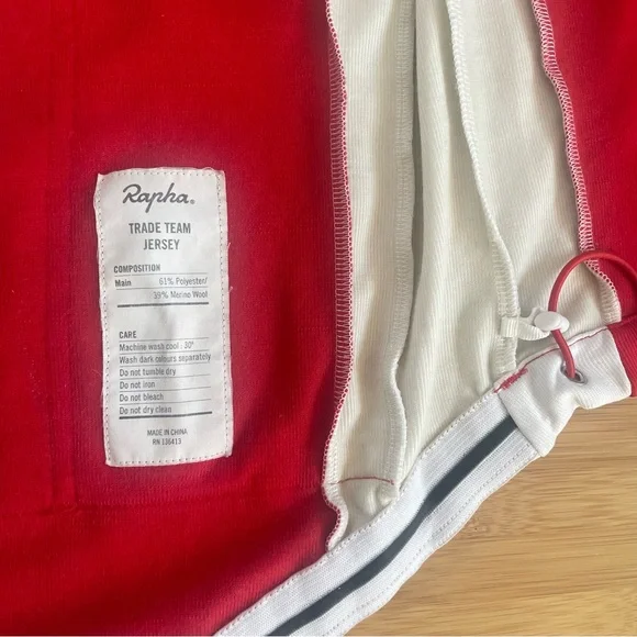 Rapha Merino Belgium Trade Team Jersey - Picture 8 of 16